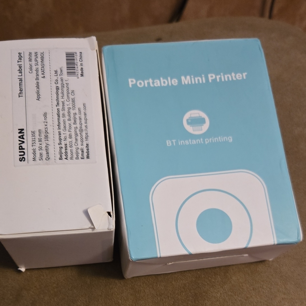 SUPVAN Portable Mini Printer